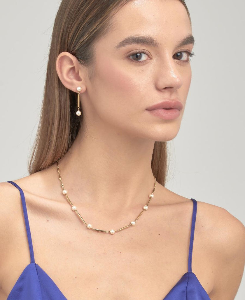 Brosway Collana Affinity Acciaio Dorato Donna