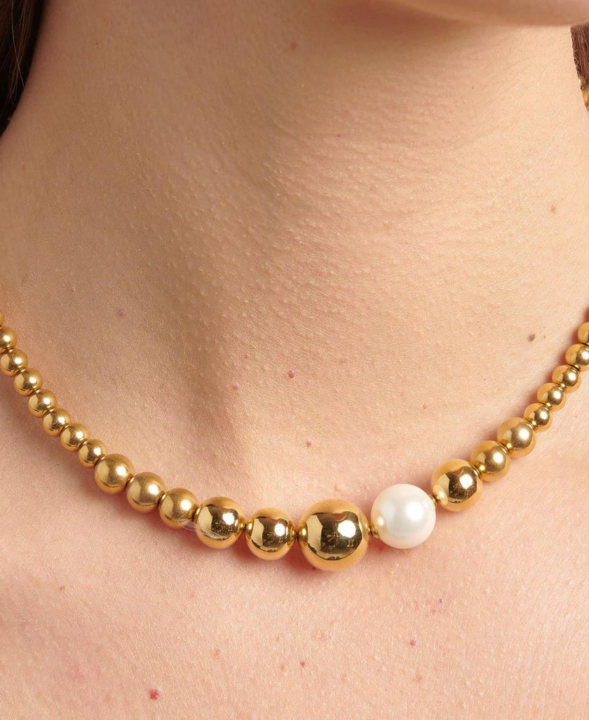 Brosway Collana Perfect Acciaio Dorato Donna