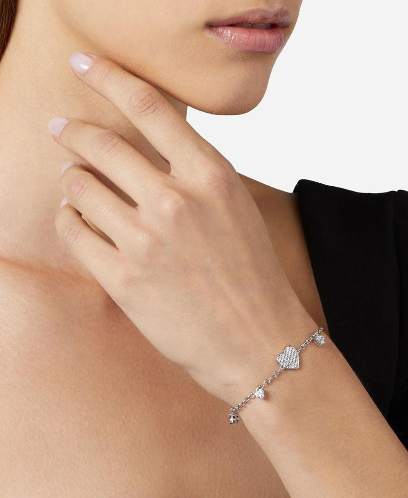 Chiara Ferragni Bracciale Cuori Silver