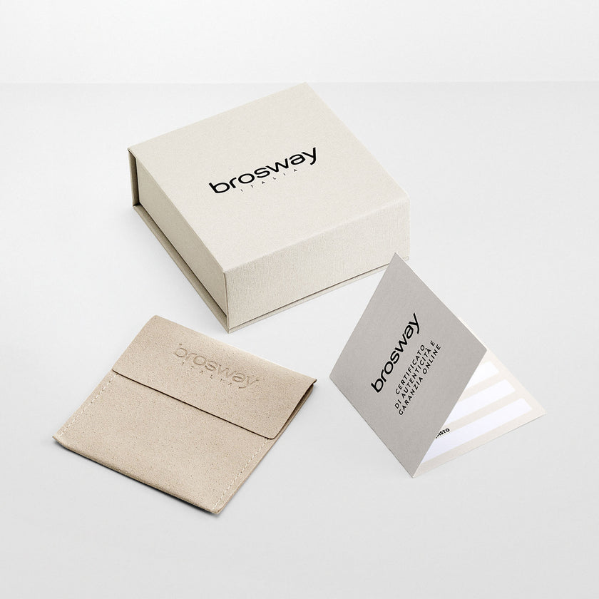 Brosway Orecchini Cerchio Perfect Acciaio Donna