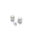Miluna Orecchini Oro Bianco e Perle Akoya 6,5-7mm