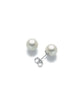 Miluna Orecchini Oro Bianco e Perle Akoya 6,5-7mm