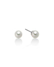 Miluna Orecchini Oro Bianco e Perle Akoya 7-7,5mm