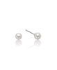 Miluna Orecchini Oro Bianco e Perle 5-5,5mm