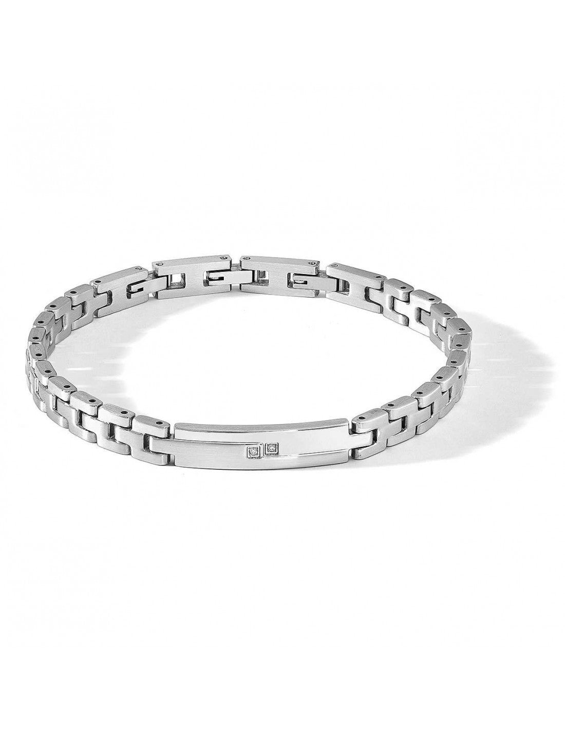 Comete Gioielli Bracciale Uomo Acciaio