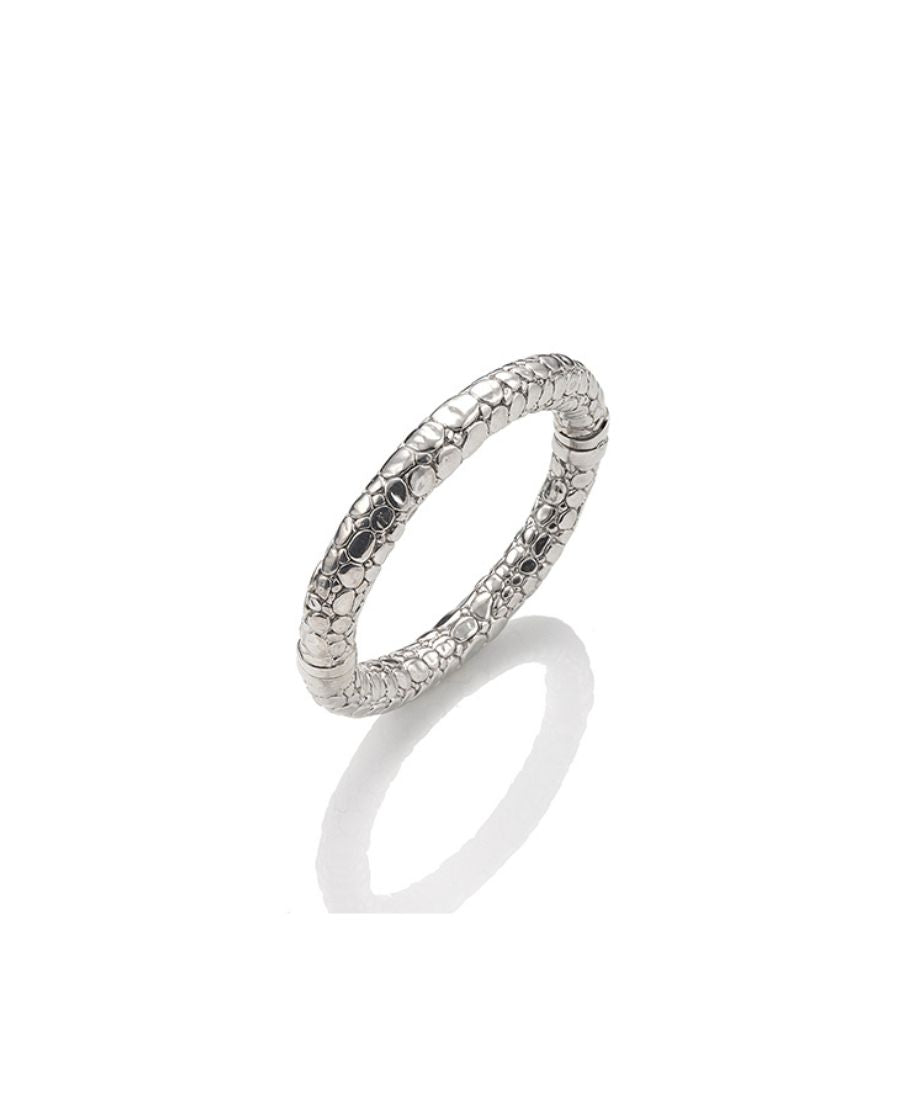 Giovanni Raspini Bracciale Bangle Crocodile Grande
