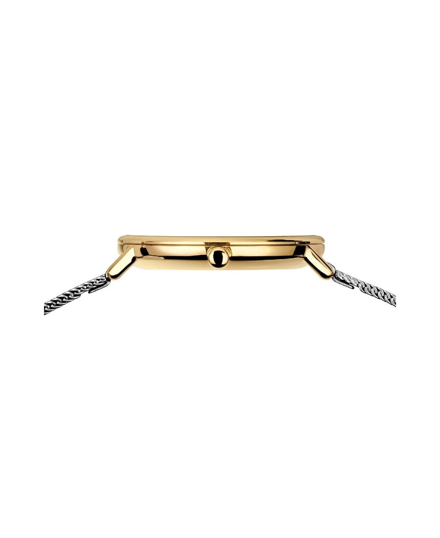 Bering Orologio Donna Solo Tempo Slim Bicolor