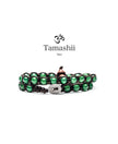 Bracciale Tamashii Doppio Giro Agata Verde