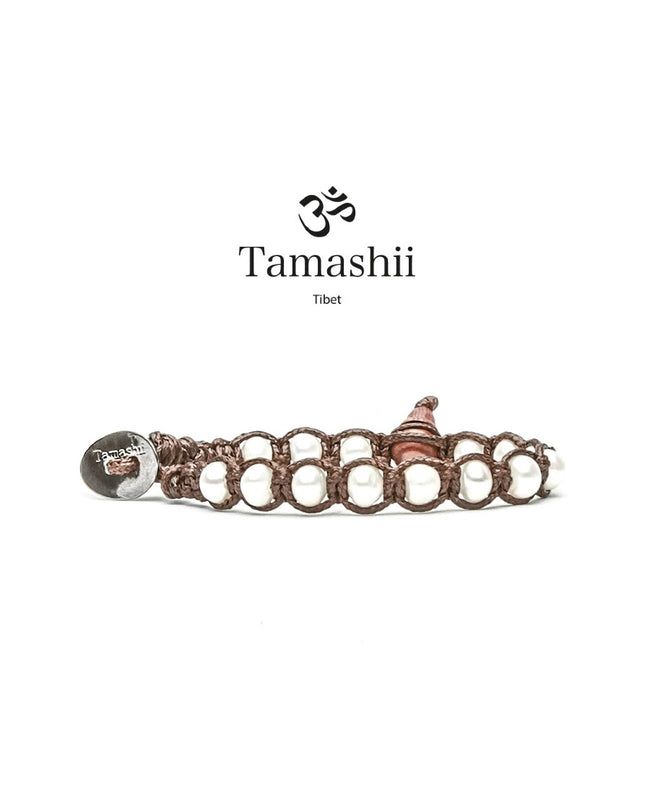 Bracciale Tamashii Perla Naturale  6mm