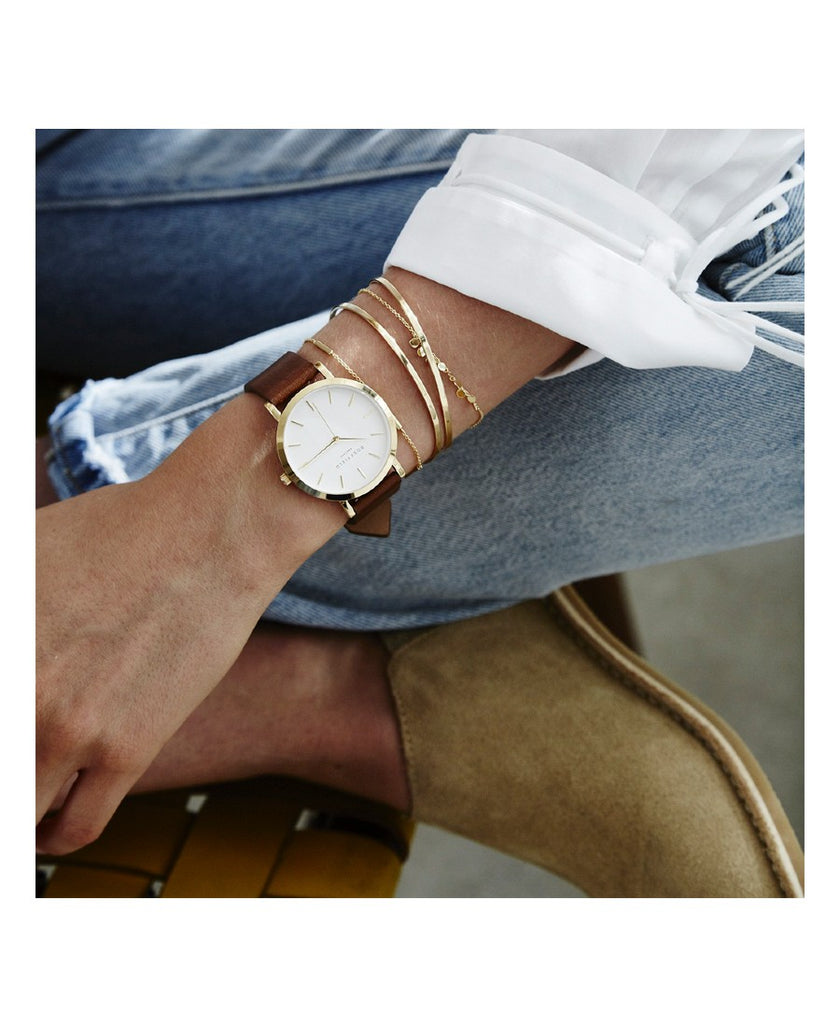 Rosefield orologio solo tempo donna The Bowery (6087176618177)