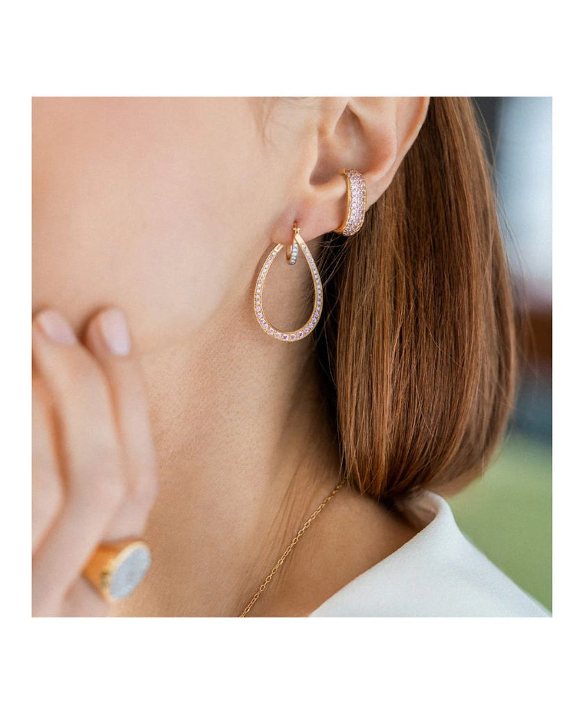 Rue Des Mille Orecchini Goccia Ovale