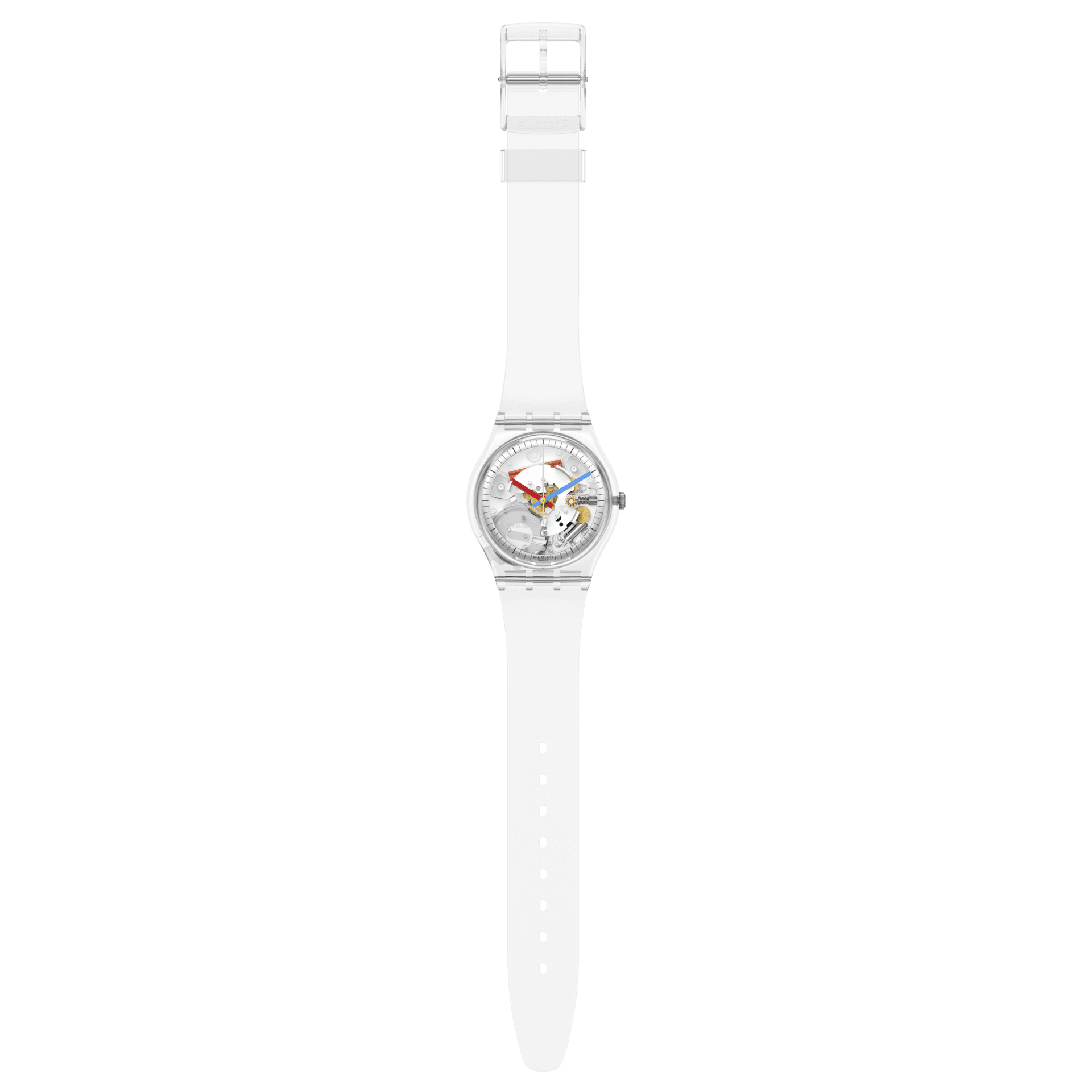 Swatch orologio Clearly Gent