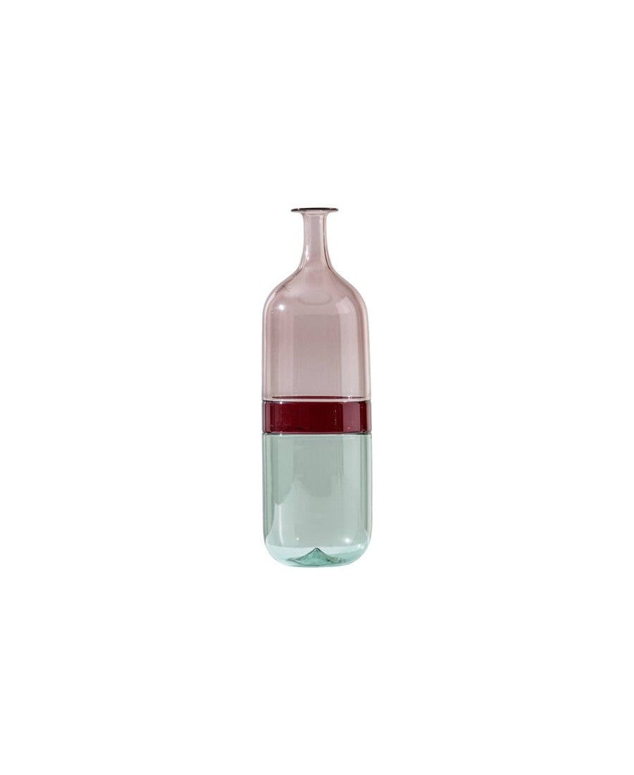Venini Bolle Rosa Cipria, Rosso Sangue di Bue, Verde Rio
