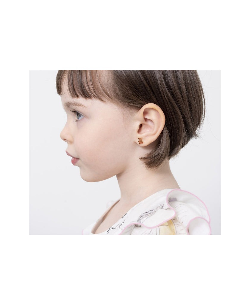LeBebé Orecchini Toys con Orsetto e Cuore