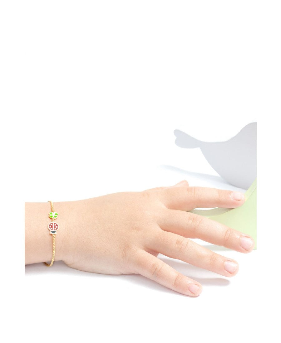 LeBebé Bracciale Bimbo Fortuna Coccinella